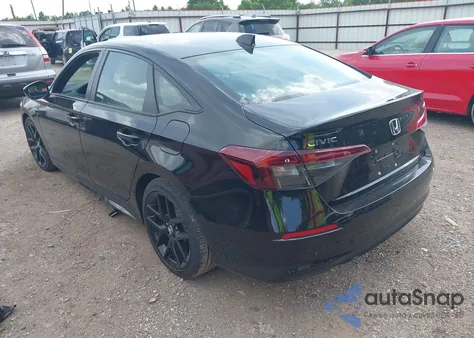 2025 Honda Civic Sport from USA, damaged, VIN 2HGFE2F52SH599686